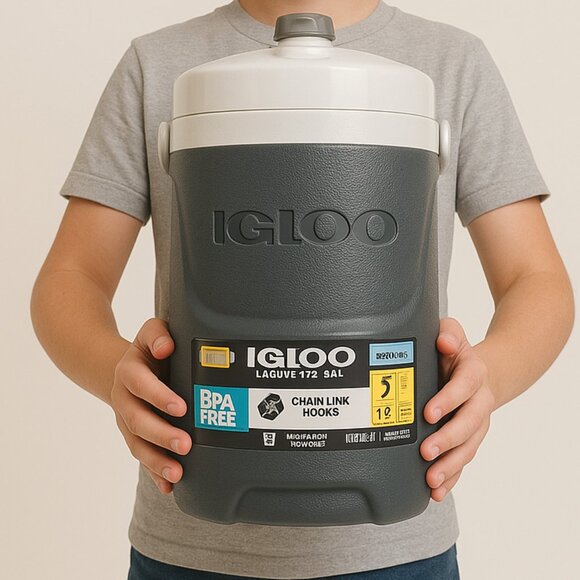 NEW Igloo Half Gallon Tumbler Jug Cooler Beverage Container Thermos 1/2 Gallon S - Picture 5 of 13